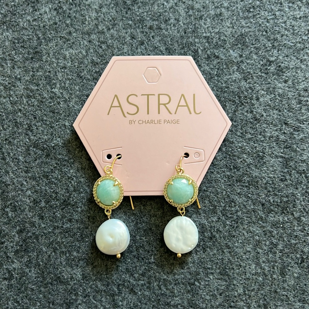 Astral drop‎ earrings